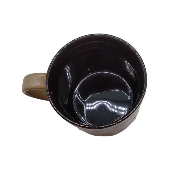 Mug Coffee Brown and Tan Well Made Good Quality - Picture 5 of 7